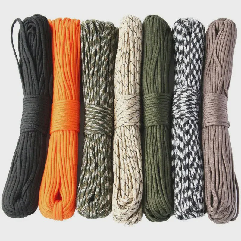 7-Core 550 Paracord Touw - 4mm Diameter - 5/15/30 Meter - Outdoor Survival & Kampeer Accessoires