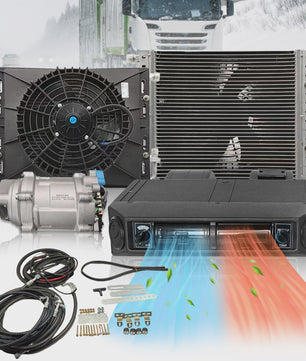 Universele 12V Elektrische Airconditioner voor Auto, Vrachtwagen, Bus & Camper