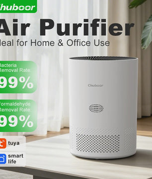 Luchtreiniger met H13 HEPA Filter - Verwijdert Stof, Rook, Geurtjes & Huisdierenharen - 185m³/h CADR