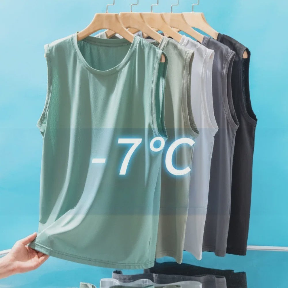Heren Mesh Tanktop Sport - Ademend & Sneldrogend