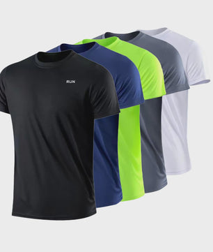 Heren Sneldrogend Sport T-shirt - Ademend & Lichtgewicht voor Training & Hardlopen