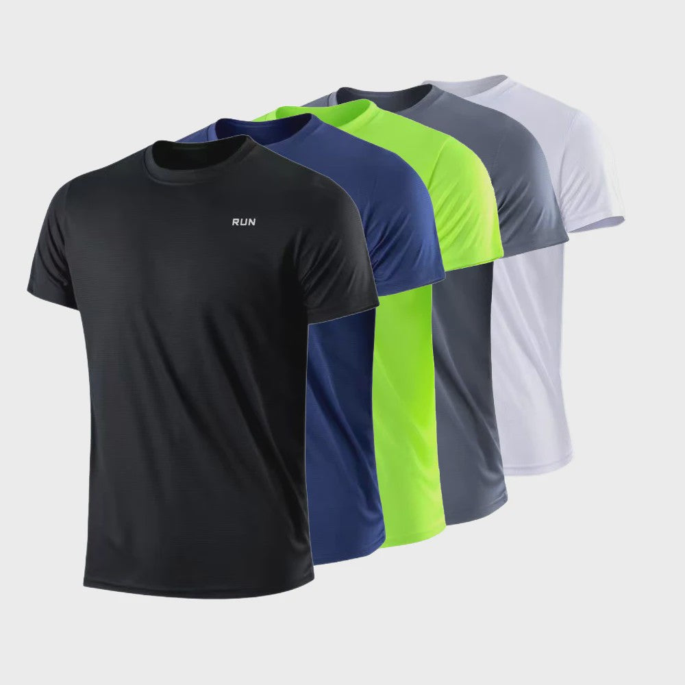 Heren Sneldrogend Sport T-shirt - Ademend & Lichtgewicht voor Training & Hardlopen