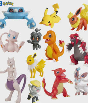 Pokemon Figuren Collectie: Pikachu, Eevee, Charmander, Mewtwo & Meer (4-13 cm)