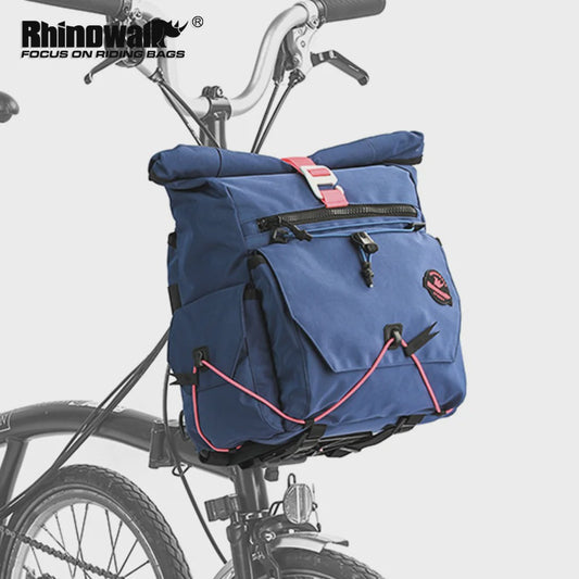 Rhinowalk Vouwfiets Tas 17L Quick-Release Stuur- of Mandtas met Ondersteuningsplaat