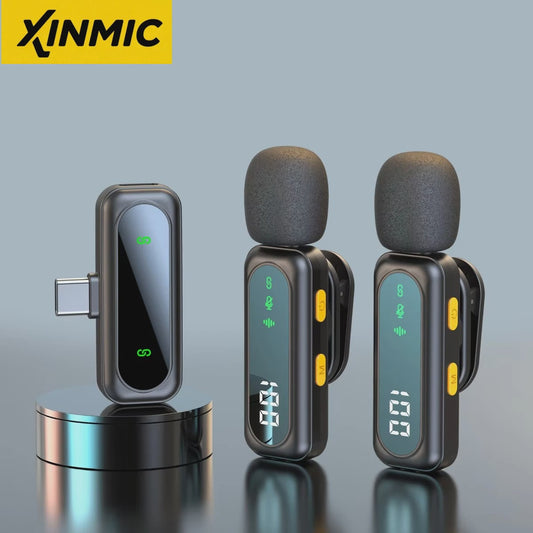 Draadloze Lavalier Microfoon voor iPhone & Android - Draagbaar, Ruisonderdrukking