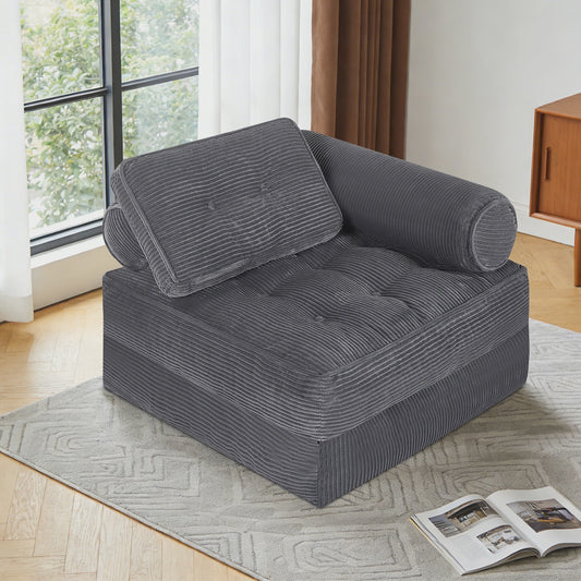 Single Module Sofa Foldable Leisure Reclining Sofa Portable Household Sofá Cama Plegable Barato Living Room Dorm Furniture
