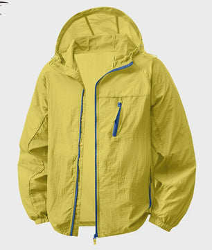 Unisex Zonnebeschermende Windjack - Lichtgewicht & Ademend voor Outdoor Avonturen