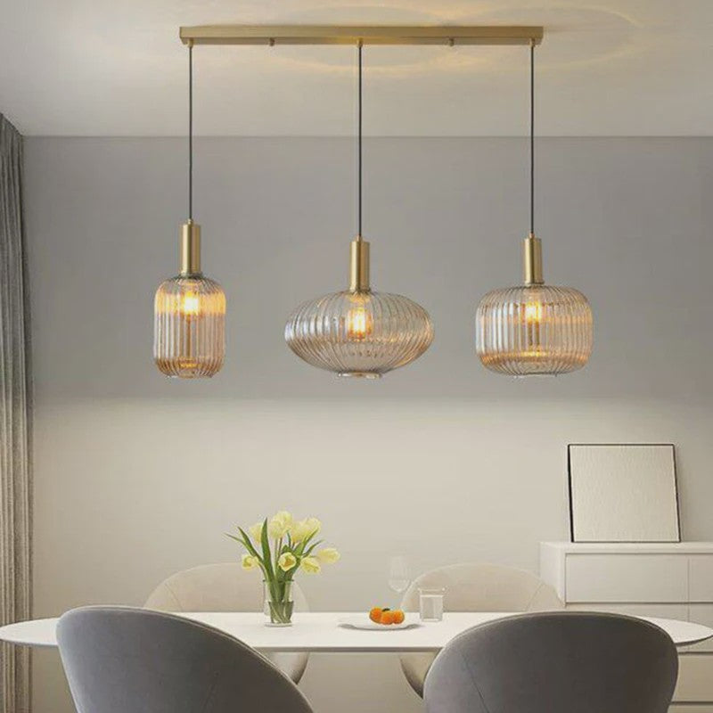 Moderne Glazen Hanglamp voor Eetkamer - Stijlvolle Plafondlamp