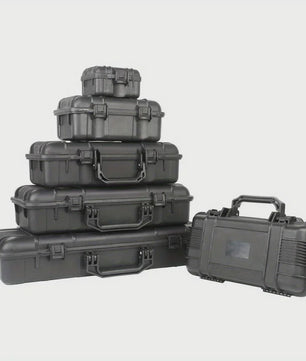 Schokbestendige Opbergkoffer met Schuim - Veilig Transport voor Camera's, Instrumenten & Gereedschap