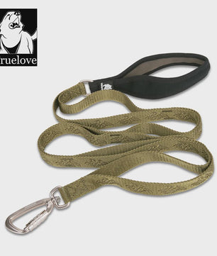 TRUELOVE Hondenlijn Nylon met Karabijnhaak - Sterk, Comfortabel & Veilig voor Reizen