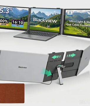 Blackview DCM8 Pro Triple Laptop Screen Extender - 15.3" FHD IPS Uitbreiding