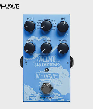 M-VAVE Mini Universe Gitaar Effectpedaal - Digitale Reverb met 9 Tones