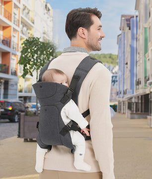 Ergonomische 4-in-1 Baby Draagzak - Verstelbaar, Comfortabel & Veilig voor baby's 3-15 kg