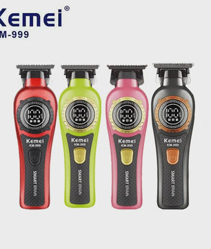 Kemei KM-999 Professionele Draadloze Trimmer met Digitaal Display