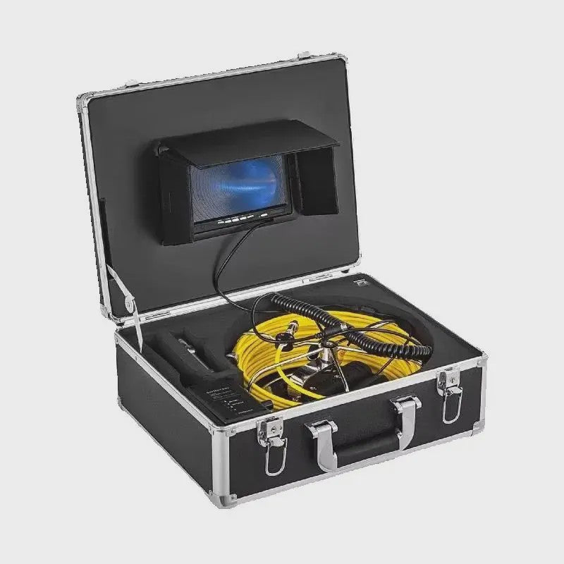 Professionele Riool Inspectie Camera met 7" Monitor & DVR Opname