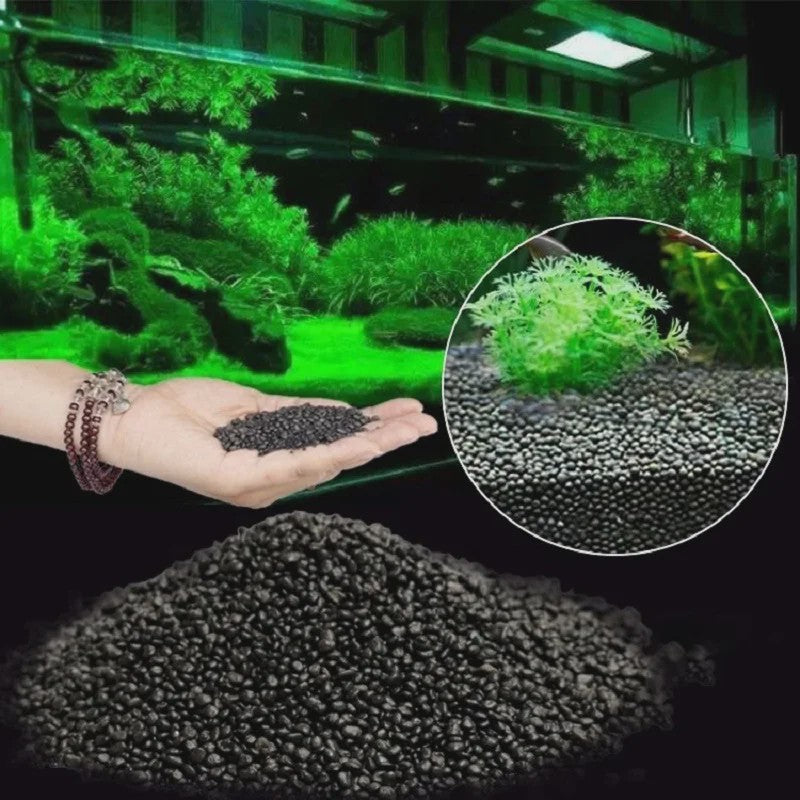 Aquarium Bodemgrond - Voedzame Zwarte Modder voor Waterplanten en Vissen