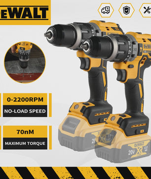 DeWalt DCD796 Accuboormachine 20V Brushless - 2200 RPM, 70Nm, 14+1 Koppeling