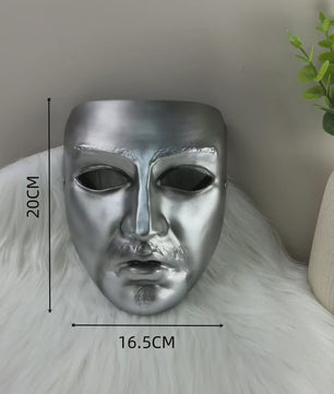 Handgemaakte Resin Masker: Halloween, Easter & Cosplay - Baldwin IV Stijl