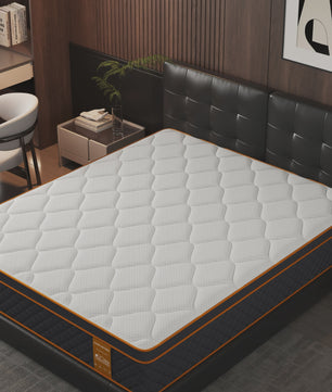 Pocketvering Matras 25cm Dik: Traagschuim, Zoned Support, 160/180x200cm - Stille Slaap