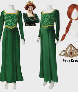 Prinses Fiona Jurk - Shrek Cosplay Kostuum voor Dames | Halloween & Feest