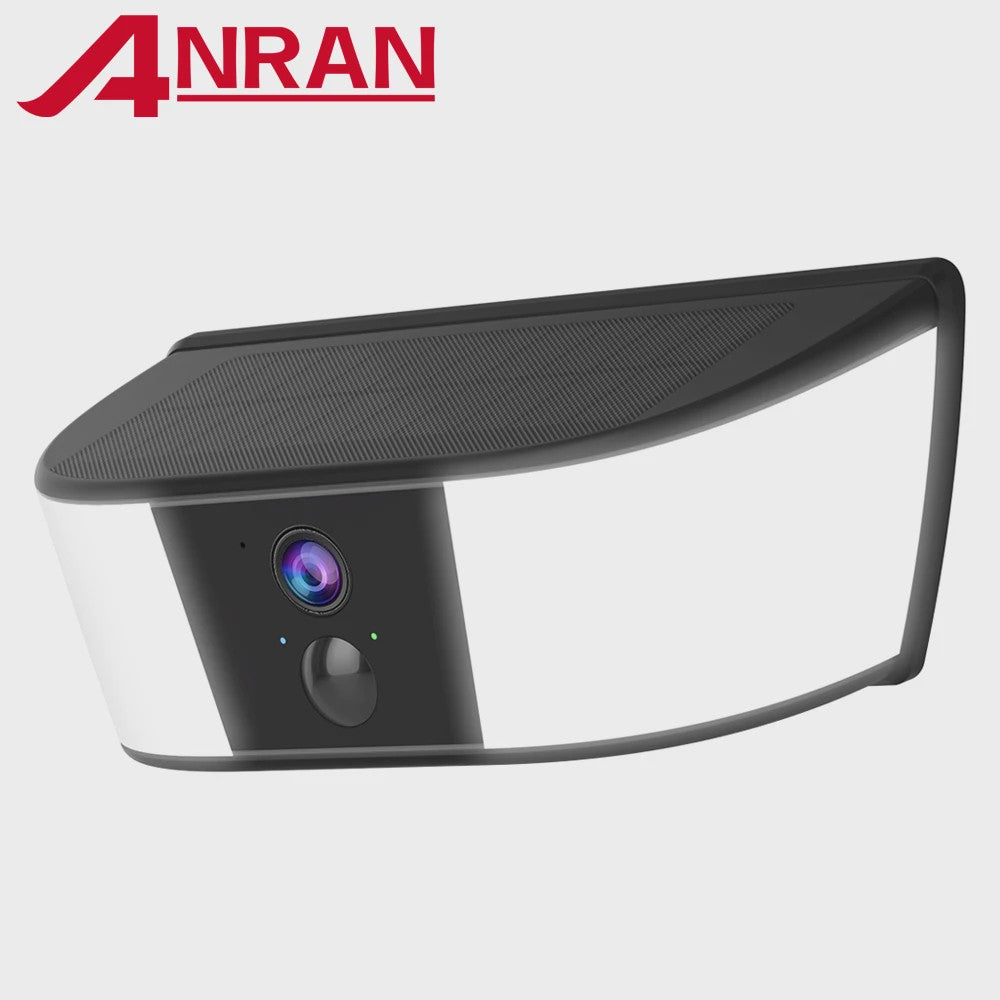 2K Buiten Beveiligingscamera met Wandlamp, Kleuren Nachtzicht & Bewegingsdetectie - 5200mAh Batterij