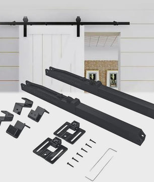 Soft Close Demper Systeem voor Barn Door Schuifdeuren - Vloeiende en Stille Sluiting