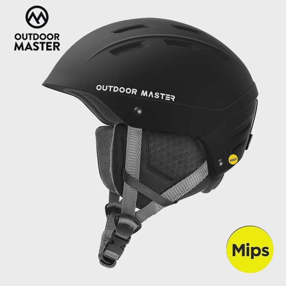 OutdoorMaster MIPS Skihelm met Aerodynamisch Design en Verstelbare Pasvorm