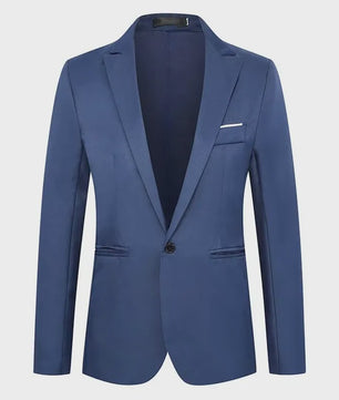 Luxe Heren Blazer - Slim Fit Zakelijk Casual Jasje