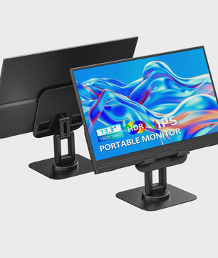 VEOUT 13.3" Draagbare Monitor - IPS Full HD 1080P Extern Tweede Scherm met USB-C & HDMI