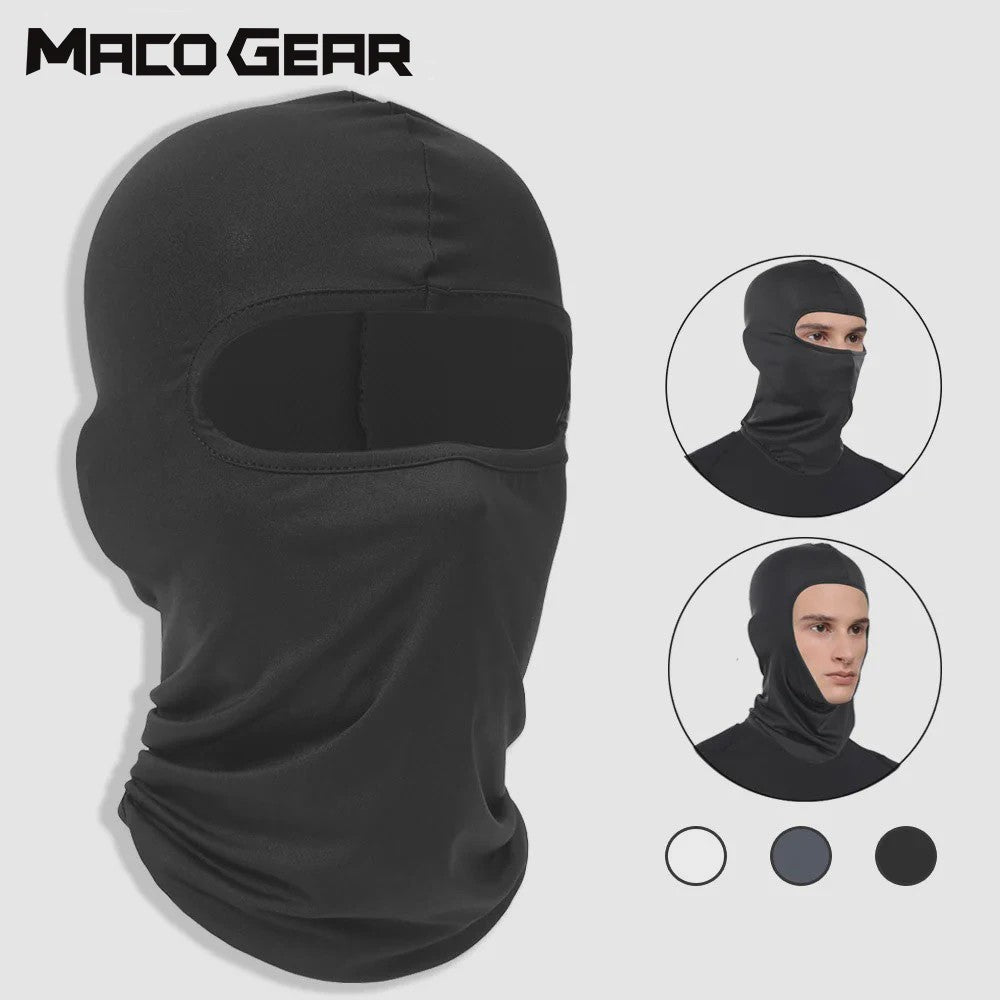 Motor Balaclava Volledig Gezicht Masker - Sneldrogend, Winddicht & UV-beschermend