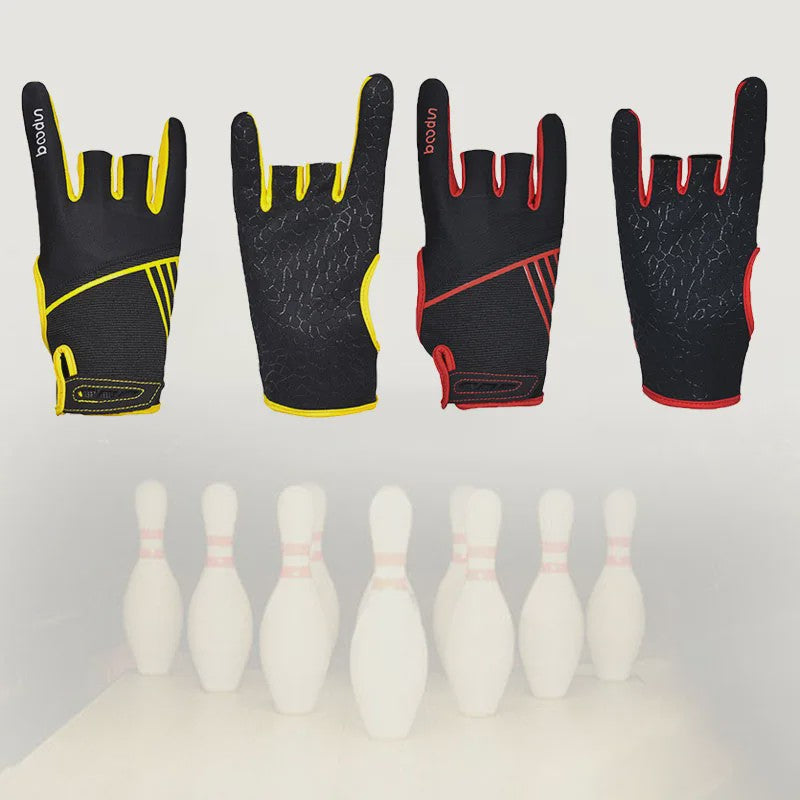 Unisex Vingerloze Bowlinghandschoenen - Ademend, Anti-slip & UV-bestendig