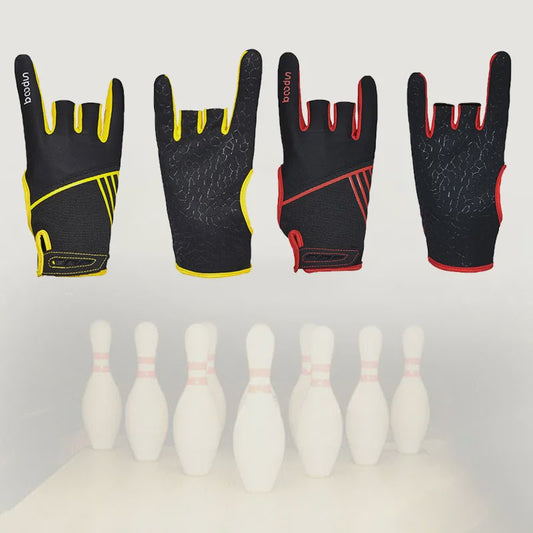 Unisex Vingerloze Bowlinghandschoenen - Ademend, Anti-slip & UV-bestendig