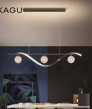 Moderne LED Plafondlamp met Dimfunctie - Stijlvolle Verlichting voor Eettafel & Keuken