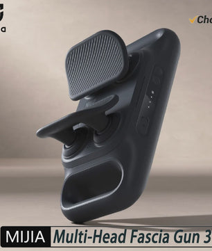 Mijia Multi-Head Fascia Gun 3: Krachtige Massage met 3 Koppen, Hands-Free & Lange Batterijduur