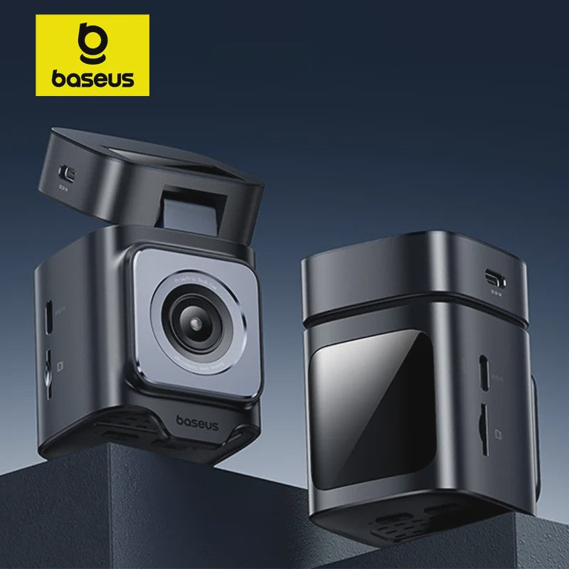 Baseus VD1 Dashcam: 3K Ultra HD, Dubbele Camera, GPS, Nachtzicht & App Bediening
