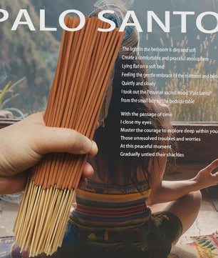 Premium Palo Santo Wierookstokjes - 30/80 Stuks voor Yoga, Meditatie & Zuivering