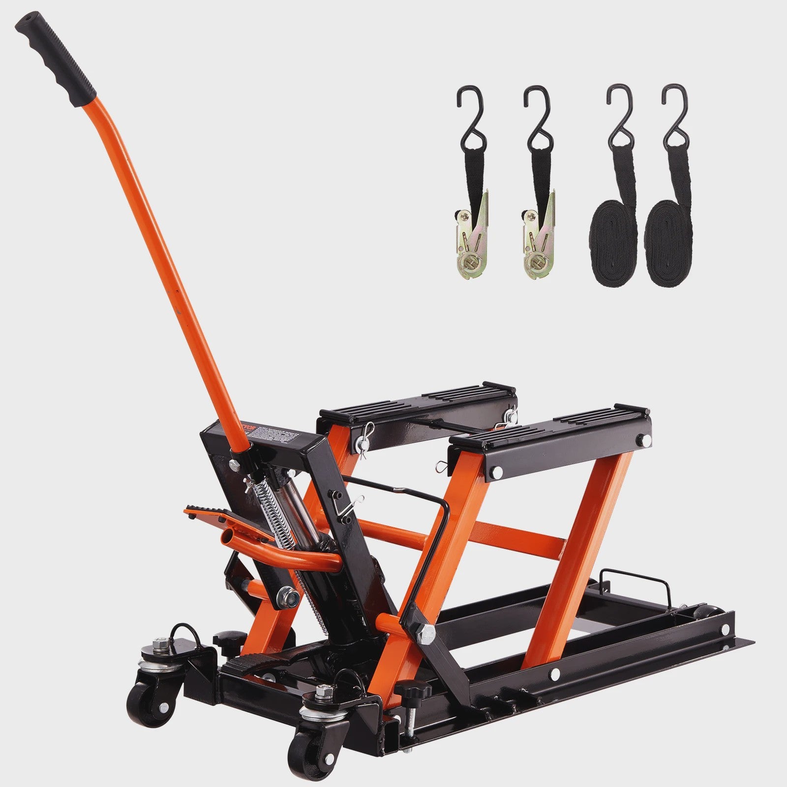 Hydraulische Motorlift / Krik - 1500 LBS / 680 kg - Verstelbaar 12-38.5 cm