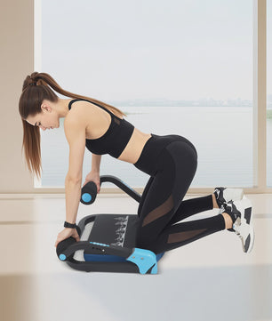 Opvouwbare Abdominal Machine - Multifunctioneel Fitnessapparaat voor Thuis & Kantoor (120kg)