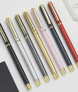 Luxe Metalen Kantoorsets: Stijlvolle Schrijfwaren voor Zakelijk Gebruik (1-7 Stuks)