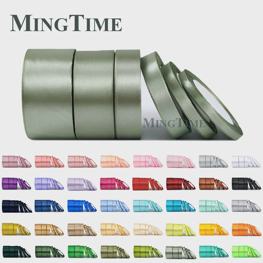 Satijnen Lint 22 Meter - Diverse Breedtes (6mm t/m 50mm) voor Decoratie & Knutselen