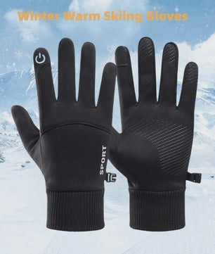 Warme Fleece Handschoenen met Touchscreen Functionaliteit - Waterafstotend & Ademend
