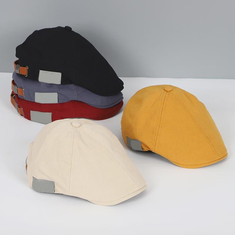 Klassieke Katoenen Peaky Blinders Pet voor Heren en Dames - Vintage Ivy Cap Stijl