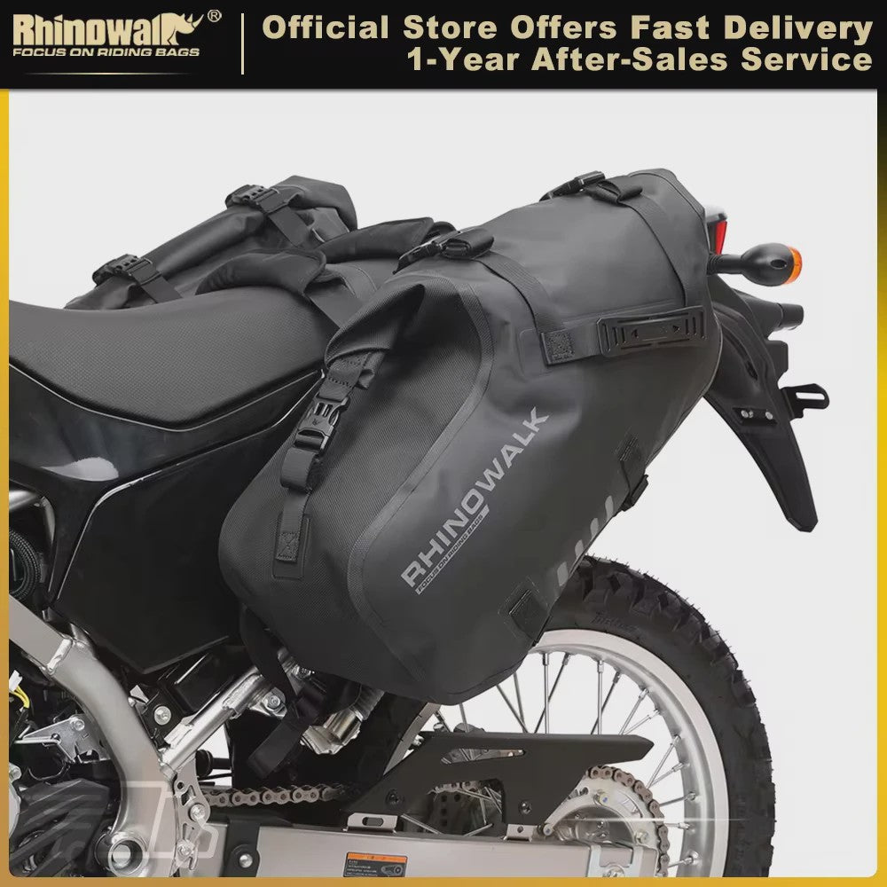Waterdichte Motor Zadatassen Set - 18L/28L/48L Universeel