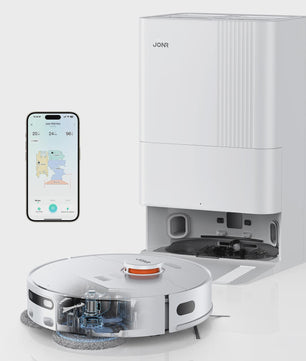 JONR P20 Pro Robotstofzuiger met Dweilfunctie, Automatische Stofopvang en Drogen