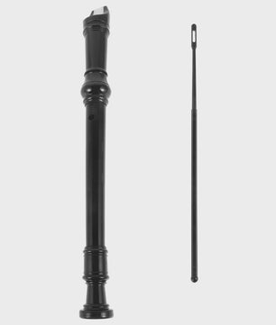 8-Gats Sopraanblokfluit Zwart - ABS Plastic Muziekinstrument voor Kinderen & Beginners
