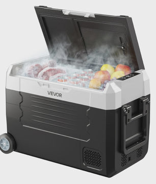 Draagbare Koelbox met Wielen & App Controle - 35L/45L/55L - Ideaal voor Auto, Camping & Thuis