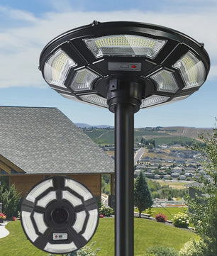 UFO Solar Buitenlamp met Bewegingssensor - Automatisch Aan/Uit