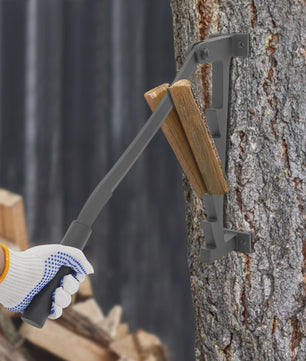 Handmatige Houtklover en Kindling Splijter - Wandmontage, 40.5cm Bladlengte