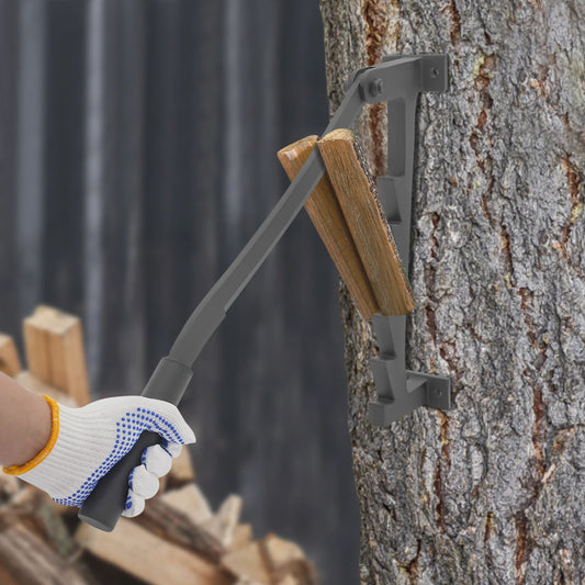 Handmatige Houtklover en Kindling Splijter - Wandmontage, 40.5cm Bladlengte