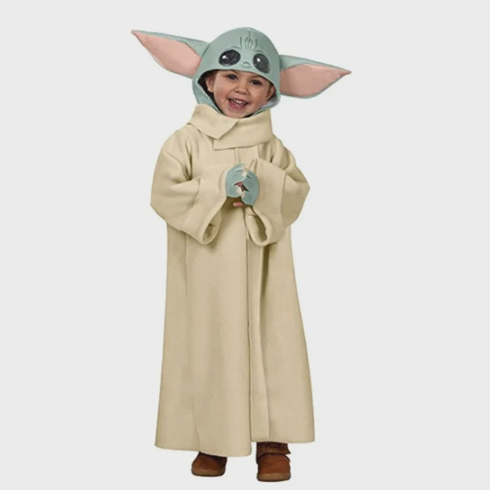 Schattig Yoda Kostuum Kinderen - Perfect voor Feestjes, Carnaval & Cosplay